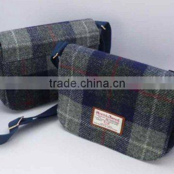 classic plaid tweed bag series maded in Shenzhen factory