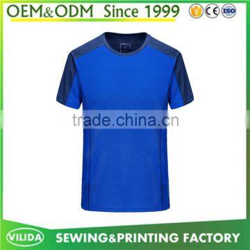 New design 100% polyester dry fit blank sport t shirt running jogging outdoor sport tee shirt
