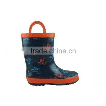 2013 New fasion rubber children rain boots