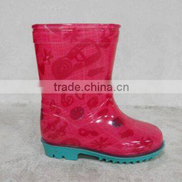 wholesale cheap kids PVC rain boots