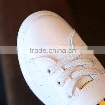 In the Autumn of 2016 New Children Shoes Girls White Shoes Casual Shoes Sports Shoes Smile Boy Student Shoes Tide photo-4