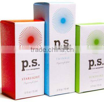 SBS folding cosmetic package box