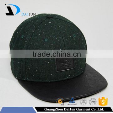 Daijun New Design OEM Hot Sale Plastic Buckle Embossed Khaki Men Custom Hemp Snapback Hat