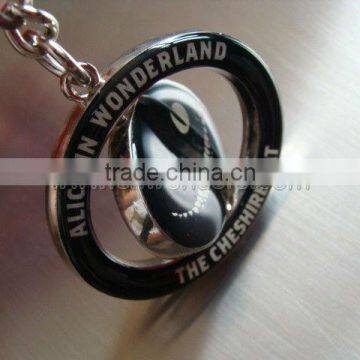 Hot selling metal coin holder keychain