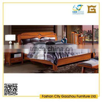 Solid Wood Bed Room Furniture Set Bedroom Unit Including Beds/Bed side cabinet/Chest/Dresser