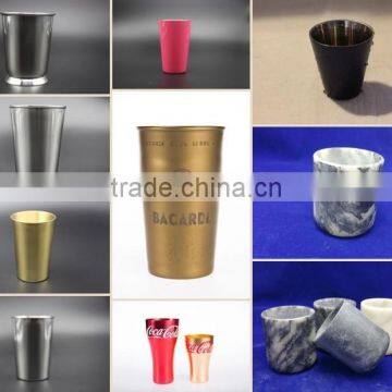 stainless steel, soapstone wine cup with/without logo