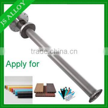 Plastic machine extruder single screw and barrel