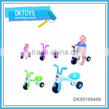 Plastic material tricycle ride on car for kids