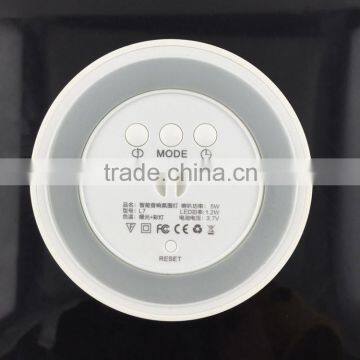 Hot Sale Portable Wireless Bluetooth Speakers With Smart Music Led Lamp FM photo-3