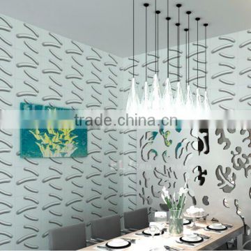 Decorated 3D wall panels