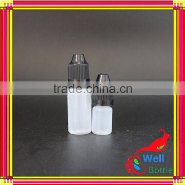 Unicorn Bottle pe E-liquid 30ml 20ml 15ml 10ml With Unicorn Bottle With Plastic Dropper Bottles