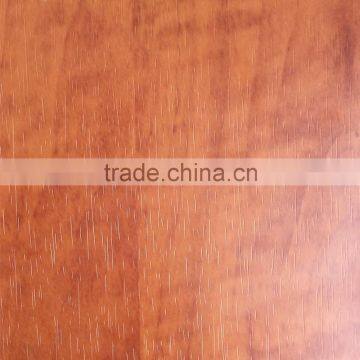 0.14MM High Glossy PVC Wood Grain Decorative Sheet for MDF Plywood Cabinet Doors Windows Decorative