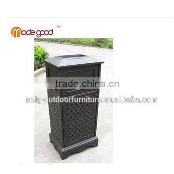 Decorative Stainless Steel Trash Can Handmade Waste Bin