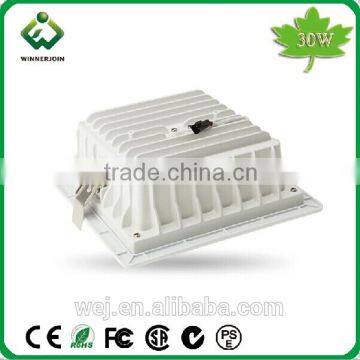 High power square LED Downlight 30W