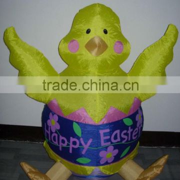 Outdoor inflatable easter chicken decoration