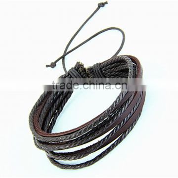 Punk Style Hot Sale stingray leather bracelet