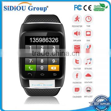 S12 Smart Bluetooth Watch 1.54 Inch Capacitive Touch Screen Smart Bluetooth Sync Watch Smartwatch Wrist Wrap Watch Sync Call