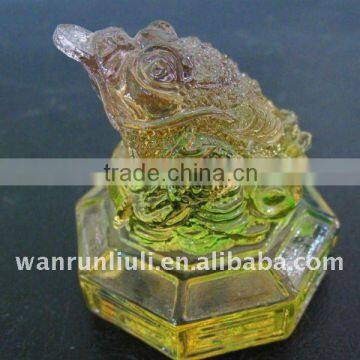 BS214 crystal fengshui craft of -money frog