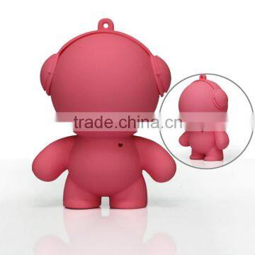 lovely colorful cute for mobile and computer mini music baby angel mini portable speakers