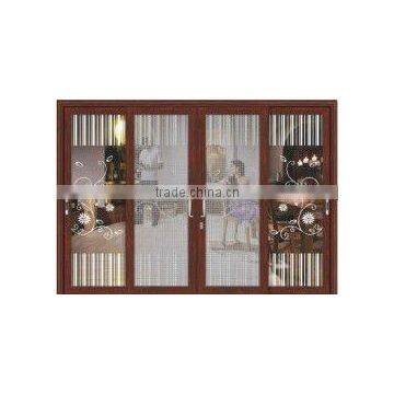 2012 new design elegant aluminum interior silding door