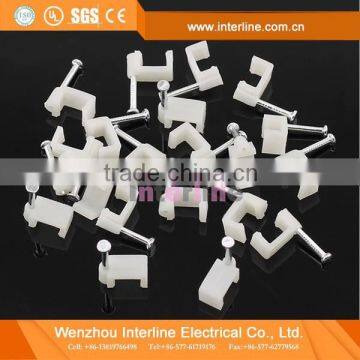 High Quality Plastic Nail Electric Wire Cable Clips photo-3