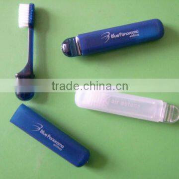 Travel toothbrush/travel office toothbrush