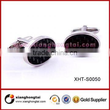 well made custom cufflinks in oval shape