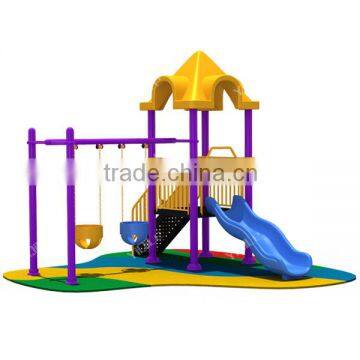 House Shaped Outdoor Swing Bench Romantic Outdoor Canopy Swing Colorful Outdoor Baby Swing Frame