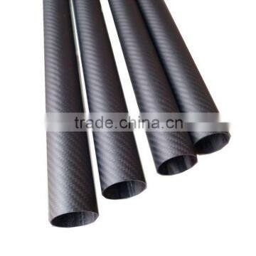Black Carbon Fiber Tube 100mm 200mm