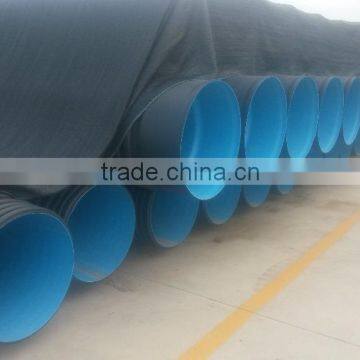 PE material large Diameter Corrugated Drainage Pipe for sewage