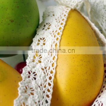 White Cotton Lace Ribbon Address Acceory C250111 photo-4