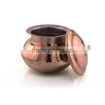 Hammered Handi Stainless Steel Copper