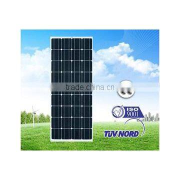 130W-150W Monocrystalline Solar Panels ,IS09001/14001/CE/TUV