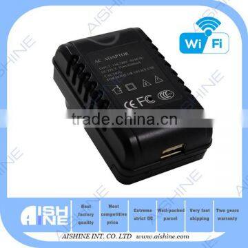 1080P Euro Adapter Camera With Wifi Motion Detection Hidden Camera Wifi Control
