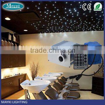 10W battery powered optic fiber lights engine with twinkle effect for hotel reception decorations