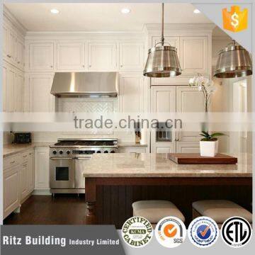 Solid wood kitchen cabinets with counter (granite/ quartz countertop)