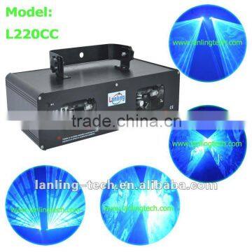 2 head Cyan laser light projector dj lighting-L220CC