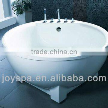 Round shape small bathtub sizes Soaking freestanding portable bathtub