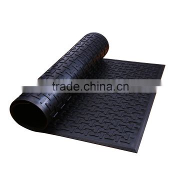 Wear resistant anti-slip industrial rubber floor Mat