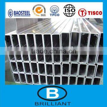 35 inches square steel pipe/rectangular steel pipe from china