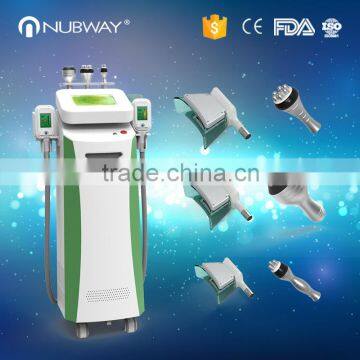 Hot Sale!!! Fat Freeze Slimming Cryolipolysis 220 / 110V 5 Handles Multifunction Cryolipolysis Fat Reducing Machine Loss Weight