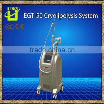 Hot Sale at home customized 1 or 3 or 2 handles cryolipolysis anti cellulite machine