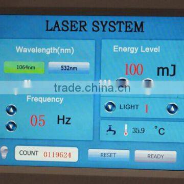 Aibaba Factory Price Drouble Rod Nd Yag Laser Tattoo Removal With 1500mj photo-3