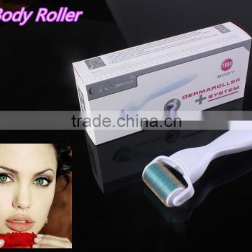 1080 needles body derma roller with travel case and user manual