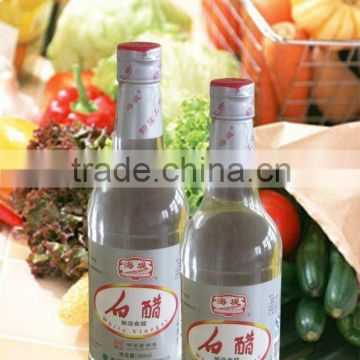 white pure rice vinegar PE bottle in 1000ml