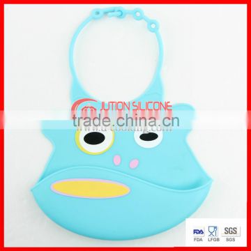 2014 with multi-styles design silicone rubber baby bibs