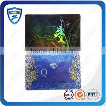 Sparkle printing identity card design ISO standard size