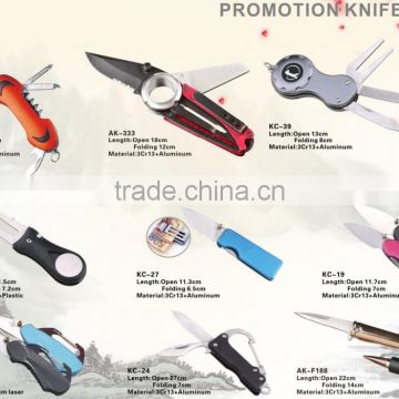 Family camping fihsing promotion knife