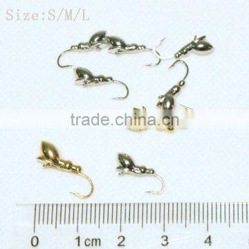 Ant shape Tungsten ice fishing jigs