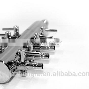 New Design 8 mm Inlet Diameter One Way in 8 Way Out Metal Air Control Valve photo-3